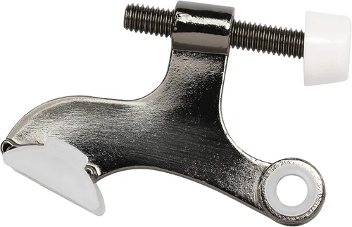 Vista 15 de Paquete de 5 tope de puerta Rok Hardware ajustable de alta resistencia con acabado de latón antiguo, ROKDSP1AB