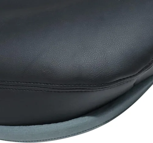 Vista 7 de Funda de asiento de cuero perforada para el lado del pasajero, color negro, compatible con Mercedes Benz E350 E550 2010 2011 2012 2013 2014
