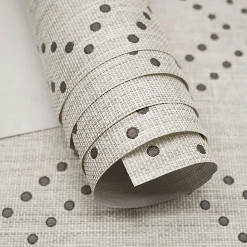 Vista 12 de Ansehan HA4001 - Revestimiento de pared hecho a mano con rayas de 36 pulgadas de ancho x 8 yardas de largo, texturizado, moderno, no prepegado, Gris