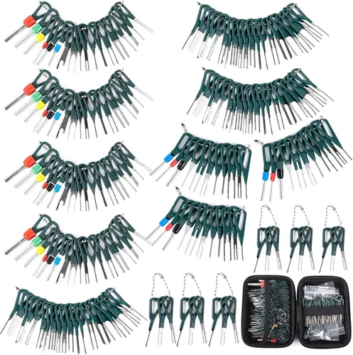 Vista 11 de Kikerike Kit de herramientas de extracción de terminales, 45 piezas, herramienta de desfilado, conector eléctrico, kit de herramientas de extracción