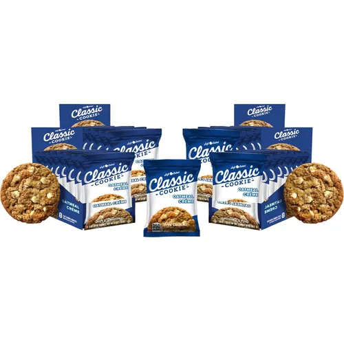 Vista 29 de Galletas de brownie Classic Cookie suavemente horneadas en forma redonda, 2 cajas, 16 galletas envueltas individualmente