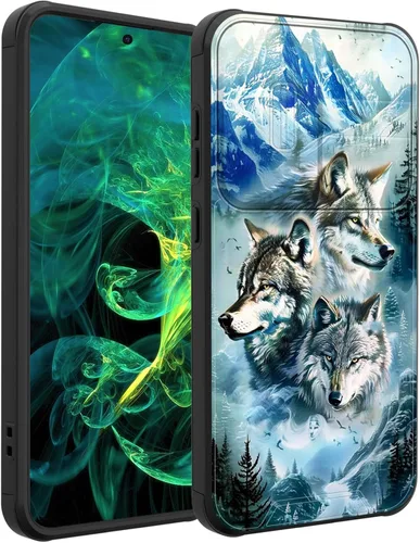 Vista 21 de Funda para Galaxy A36 5G/A56 5G con cubierta de cámara deslizante, resistente de doble capa híbrida a prueba de golpes, funda protectora resistente