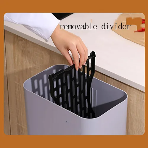 Vista 3 de Contenedor de compostaje para cocina, cocina, compostaje, papelera de cocina, compostador de cocina, papeleras extraíbles, cubos de basura