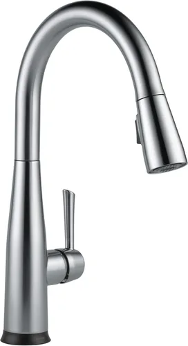 Vista 26 de Delta 9113TV-AR-DST Essa - Grifo de cocina, VoiceIQ, acero inoxidable ártico