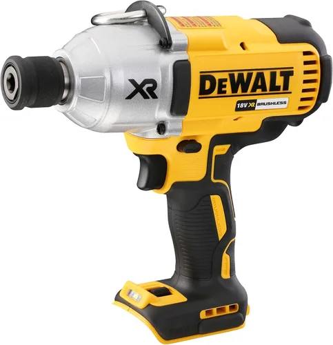 Vista 3 de DEWALT Llave de impacto inalámbrica 20V MAX XR con portabrocas de liberación rápida, 7/16 pulgadas, solo herramienta (DCF898B)