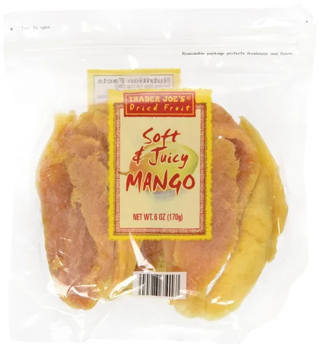 Trader Joe's - Mango suave y jugoso de frutas secas (paquete de 3)