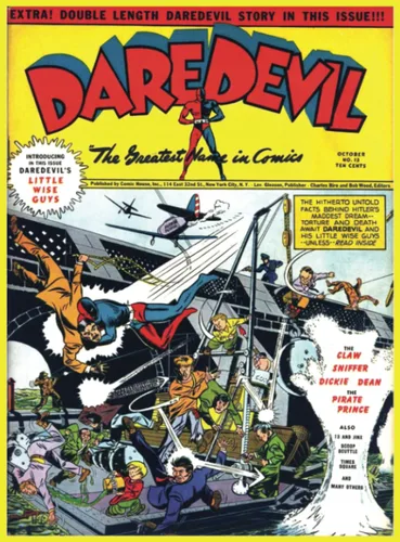 Daredevil (Golden Age) No13 Vintage Superhero Comic October 1942
