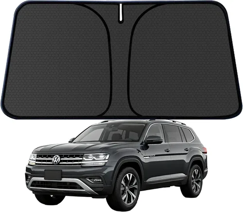Vista 18 de Parasol para parabrisas A4L 2018-2025, ajuste personalizado, plegable, visera solar 400D, protector retráctil para automóvil, bloquea los rayos UV