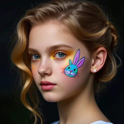 Vista 2 de SLUYNZ 925 Sterling Silver Easter Rabbit Bunny Studs Earrings for Women Teen Girls Pearl Rabbit Earrings Studs