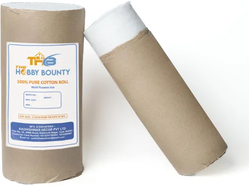 Vista 11 de Rollo de algodón puro absorbente de 2.205 libras, bola de algodón suave multiusos, uso para sala de primeros auxilios quirúrgicos, removedor