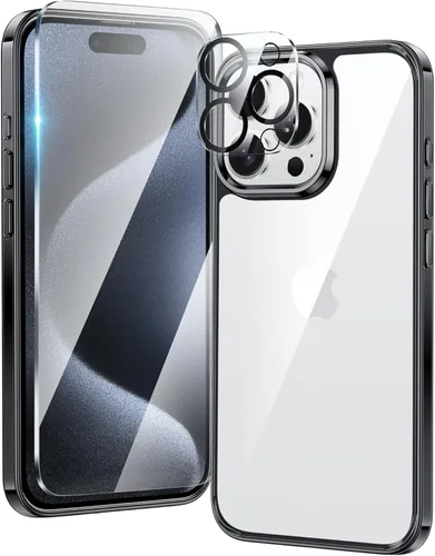 Vista 78 de FNTCASE para iPhone Air Case Clear: Fundas magnéticas para teléfono con protector de pantalla a prueba de caídas, compatibles con Magsafe, delgadas