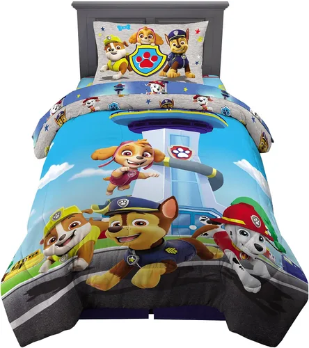 Vista 58 de Franco - Juego de ropa de cama coleccionable Nintendo Donkey Kong, 5 piezas, edredón reversible supersuave y juego de sábanas con funda