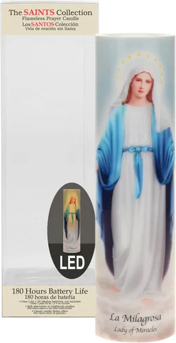 Vista 2 de Vela para rezar LED The Saints Collection St. Michael