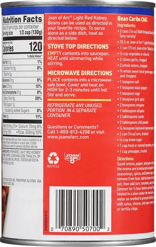 Vista 38 de Joan of Arc Frijoles rojos oscuros, 15.5 onzas (paquete de 12)