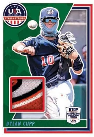 Vista 5 de Panini Prestige Panini Stars and Stripes USA Baseball Blaster Factory Sealed 2022