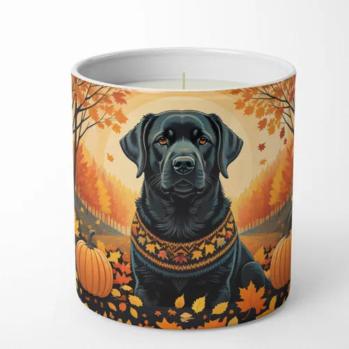 Vista 77 de Caroline's Treasures DAC1001CDL Affenpinscher Fall Decorative Soy Candle Nature Soy Wax Essential Oil Home Decor Ideal for Bedroom Kitchen Bath