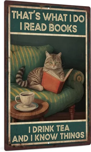 Vista 10 de Putuo Decor Letrero con cita positiva, decoración de pared inspiradora hippy para el hogar, dormitorio, ideas de regalo, aluminio de 12 x 8 pulgadas