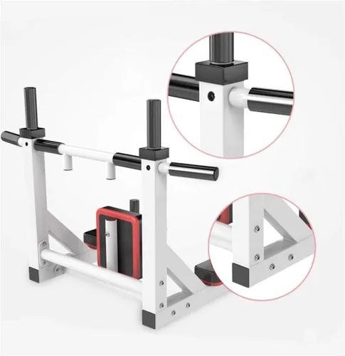 Vista 5 de HAKENO Multifunctional Wall Mounted Pull Up Bar/Chin Up bar,Dip Station for Indoor Home Gym Workout,Power Tower Set Gym Equipment 800LBS