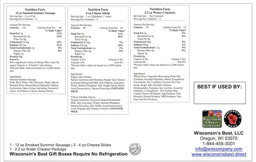 Vista 8 de Queso, salchichas y galletas, Wisconsin