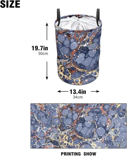 Vista 4 de Bolsa de lavandería de viaje con cordón lavable a máquina, organizador grande de ropa sucia para campamento, bolsas de lavandería, dormitorio