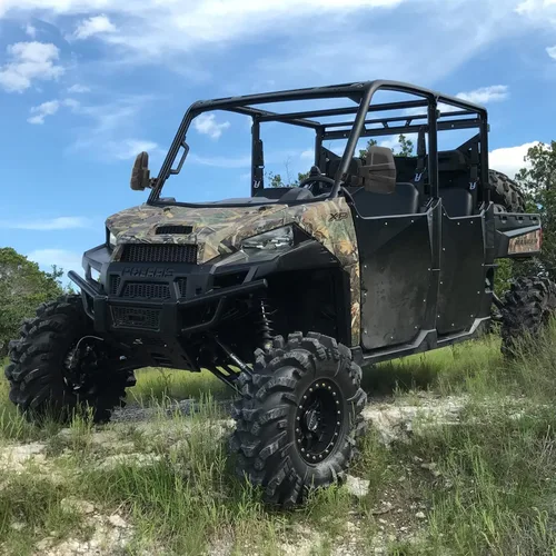 Vista 7 de Espejos laterales Ranger, ya no necesitas ajustar a mano, innovadora función de reinicio automático, nuevos espejos SHEJISI UTV compatibles