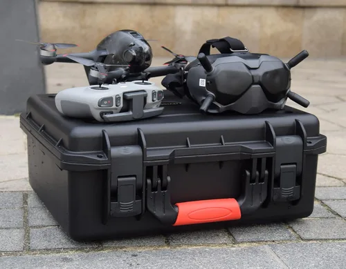 Vista 9 de FPVtosky Funda profesional para DJI FPV resistente al agua para combo de dron DJI FPV lentes V2 controlador de movimiento y otros accesorios