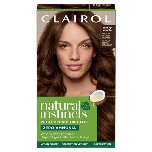 Vista 28 de Clairol Natural Instincts - Tinte semipermanente para el cabello, color castaño oscuro, paquete de 1 unidad