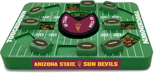 Vista 22 de Pets First NCAA Alabama Juguete de Rompecabezas Grande, Juguete de Tratamiento de Rompecabezas para Perros, Nuevo Tamaño Grande, Juguete Interactivo