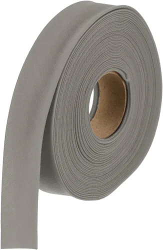 Vista 105 de MECCANIXITY Cinta al bies de doble pliegue de 1/2 pulgada de poliéster continuo a granel para costura, costura, dobladillo, encuadernación y Beige