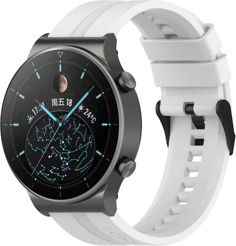 Vista 23 de FitTurn Band Compatible with Huawei Watch 5 4 Pro/GT 6 5 4 3 2 Pro/GT 2e/GT 6 5 4 46mm/GT2 46mm/GT Active/ Replacement Straps Silicone Bands