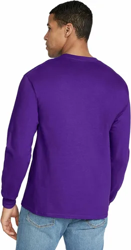 Vista 3 de Gildan - Camiseta de manga larga de algodón ultra estilo G2400 para adultos, paquete múltiple