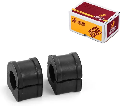 Vista 73 de Metrix Premium Chassis Parts - Kit de bujes de barra estabilizadora delantera de 2 piezas para Jeep Cherokee 1991-2001, Comanche 1991-1992, Grand