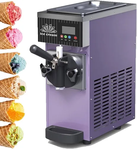 Vista 8 de Commercial Ice Cream Maker for Home, Countertop Ice Cream Maker 2.5L/3.5L Capacity, with Auto Clean Function Produces 80-100 Sticks Per Hour