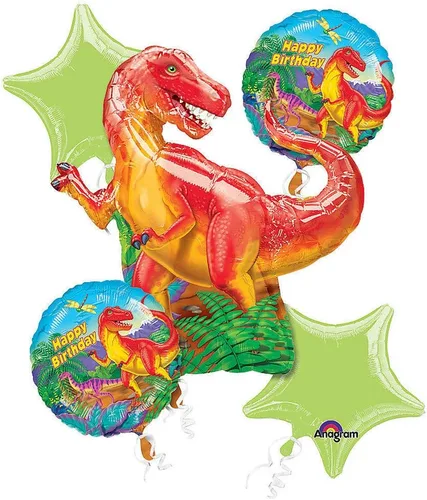 Ramo de fiesta de dinosaurios
