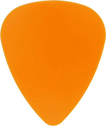 Vista 8 de Púas de guitarra o bajo de plástico ABS color negro, calibre medio de 0.028 in, forma 351, 1 paquete