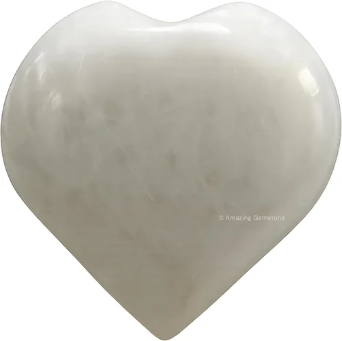 Vista 49 de Amazing Gemstone Piedra de Palma de Corazón de Cristal de Chakra - Piedra de Masaje de Bolsillo para Preocupación para Equilibrio Natural de Chakras