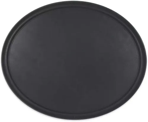 Vista 20 de G.E.T. NS-1014-BR Bandeja rectangular antideslizante de plástico sin BPA, de 10 x 14 pulgadas, color marrón