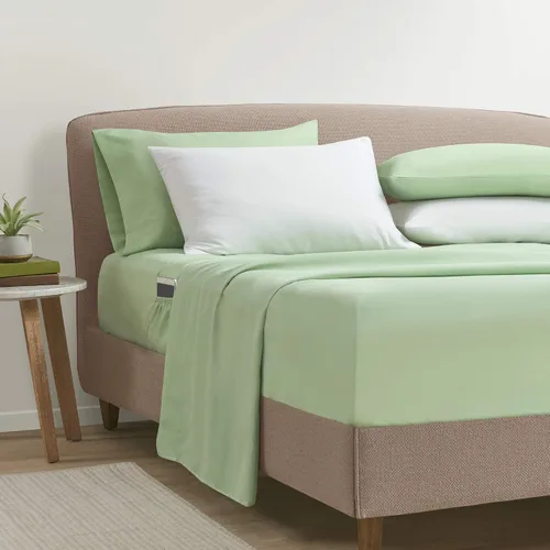 Vista 5 de Comfort Spaces - Acogedor edredón con diseño moderno e informal, con juego completo de sábanas y con bolsillo lateral, cubierta para todas