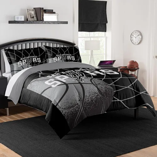 Vista 29 de Juego de edredón con licencia oficial de la NBA de Boston Celtics de Northwest – Ropa de cama con logotipo del equipo de la NBA – Juego de cama