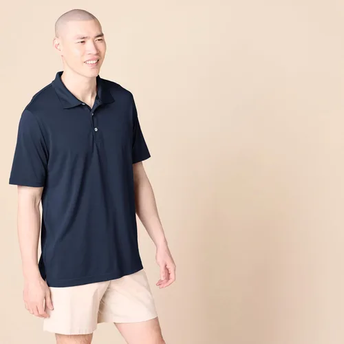 Vista 2 de Tienda Essentials - Camisa polo de golf, secado rápido, para hombre, ajuste regular