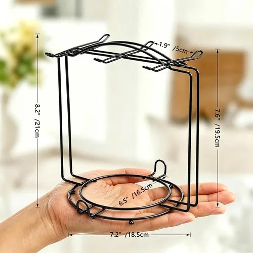 YY YEARCHY Soporte para tazas de café, soporte para tazas de café expreso, estante de secado de tazas, soporte escurridor de tazas, árbol de tazas