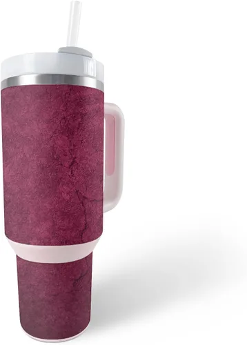 Vista 34 de MightySkins Skin - Vaso de vinilo compatible con Stanley The Quencher H2.0 FlowState de 40 onzas, joya morada, protectora, duradera y única, fácil