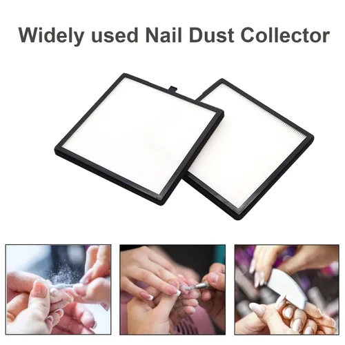 Vista 8 de Máquina colectora eléctrica de polvo de uñas, aspiradora de polvo de uñas, manicura profesional, colector de polvo de uñas, ventilador de salón
