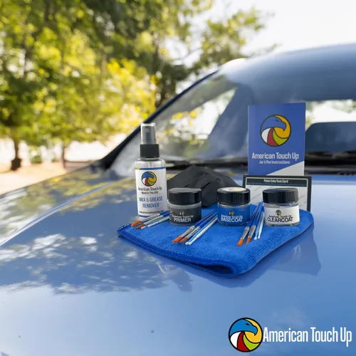 Vista 5 de American Touch Up Pintura compatible con Dodge Sprinter 2004-2010 345/PBM/PBM/345 Jasper Blue Metallic Pintura - Capa base