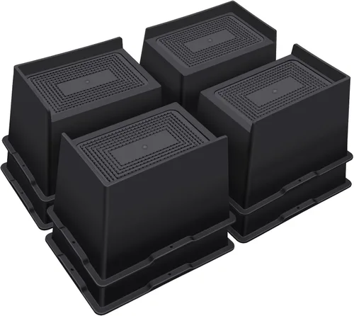 Vista 32 de ANNKUT Elevadores de cama de 2 pulgadas, resistentes, elevadores de sofá de gran tamaño, elevadores de muebles extra anchos para sofá, mesa