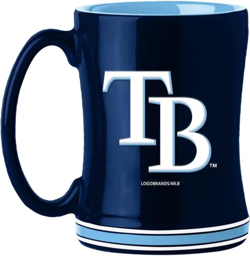 Vista 10 de MLB - Taza unisex de 14 oz con relieve esculpido