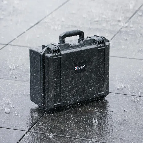 Vista 7 de Lykus Titan MA310 Hard Case for DJI Air 3S/3 and DJI RC2/RC-N3 Negro