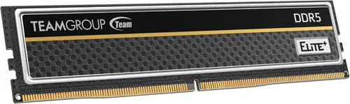 Vista 3 de TEAMGROUP Elite Plus DDR5 8GB 4800MHz PC5-38400 CL40 sin búfer no ECC 1.1V UDIMM 288 Pin Módulo de memoria de escritorio Ram (negro)