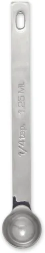 Vista 11 de RSVP International Endurance Kitchen Collection - Cuchara medidora de acero inoxidable, apta para lavavajillas, 1.125 cucharaditas