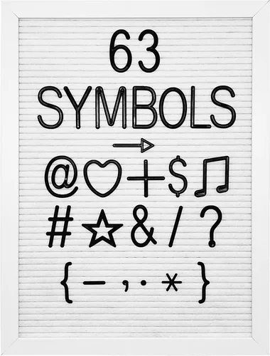 Vista 3 de Juego de letras de fieltro para tablero de letras – 227 letras negras precortadas de 2 pulgadas de alto (no incluye tablón)